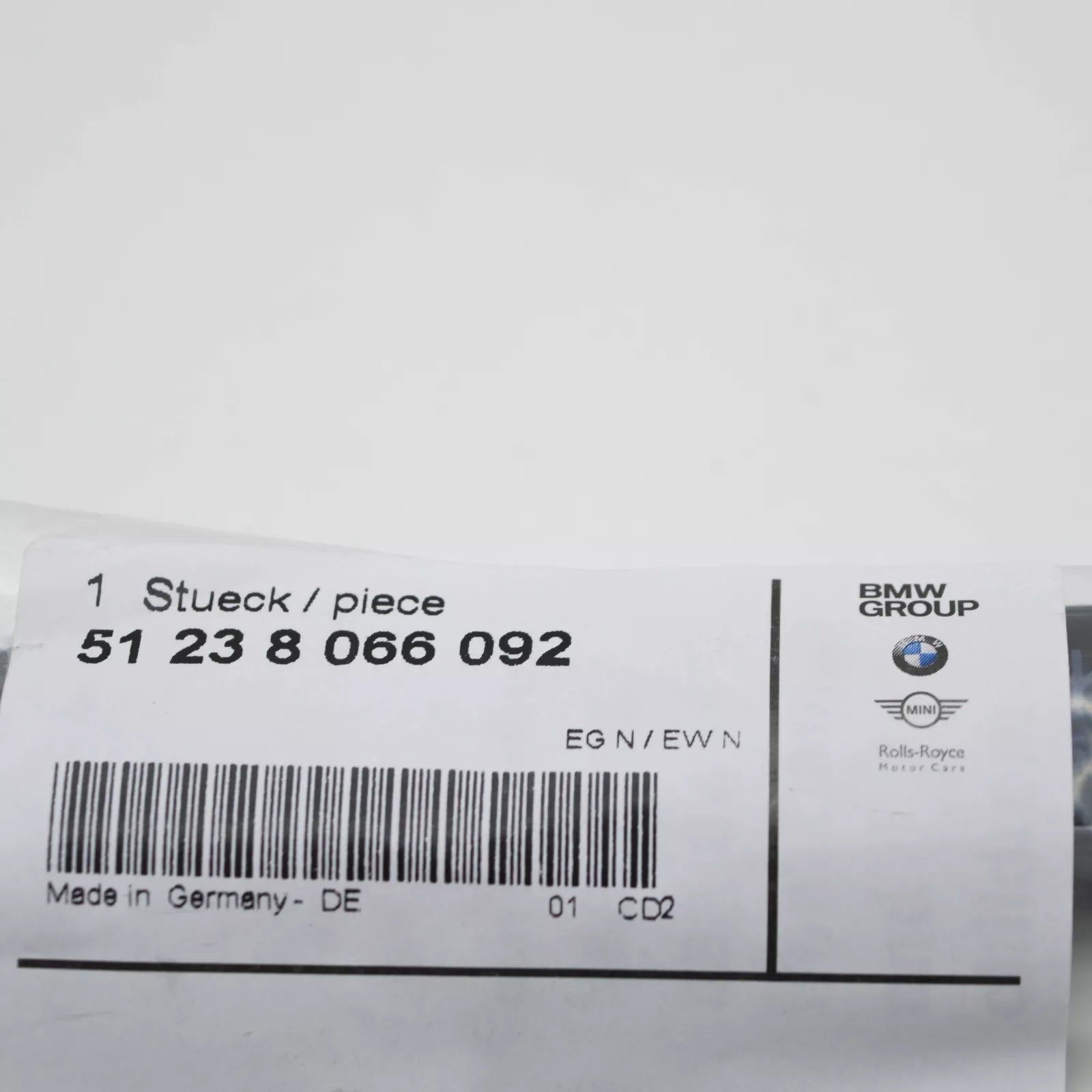 NEW BMW 2 F23 ENGINE-COMPART. LID GAS-FILLED STRUT 51238066092 8066092 ORIGINAL