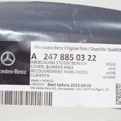 NEW MB GLB X247 REAR RIGHT REARWARD WHEEL ARCH MOLDING A2478850322 ORIGINAL