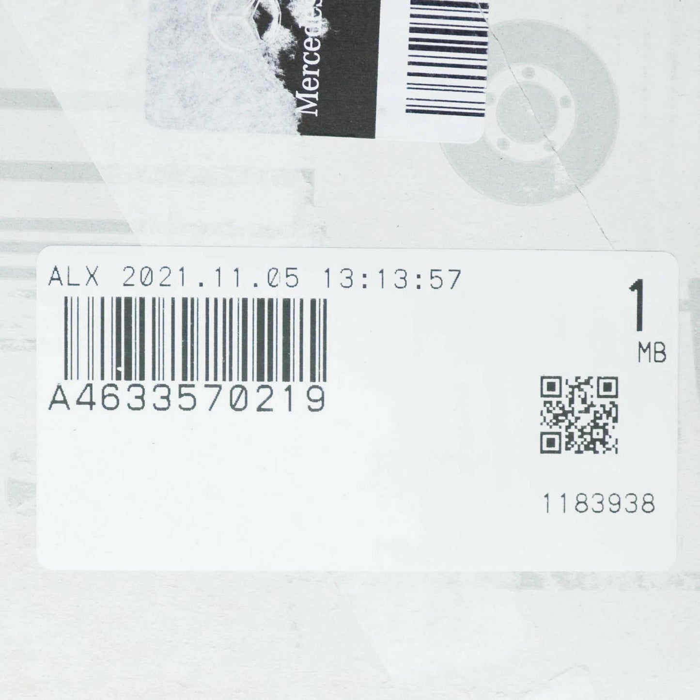 NEW MB G W463 REAR DRIVE SHAFT RIGHT BEARING COVER A4633570219 ORIGINAL