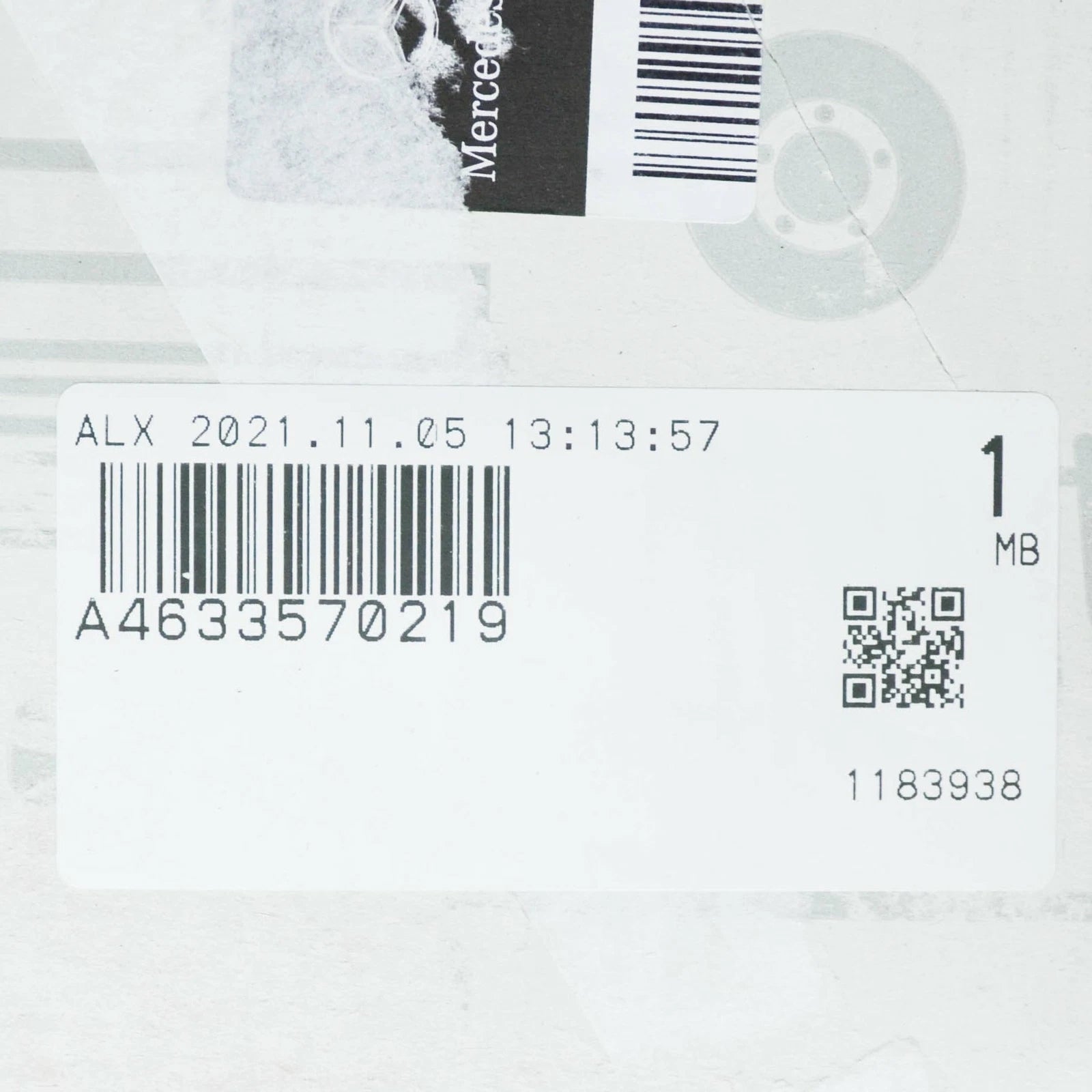 NEW MB G W463 REAR DRIVE SHAFT RIGHT BEARING COVER A4633570219 ORIGINAL