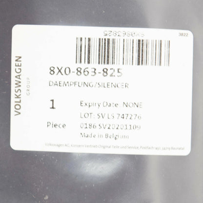 NEW AUDI A1 8X ENGINE BONNET SOUND ABSORBER 8X0863825 ORIGINAL