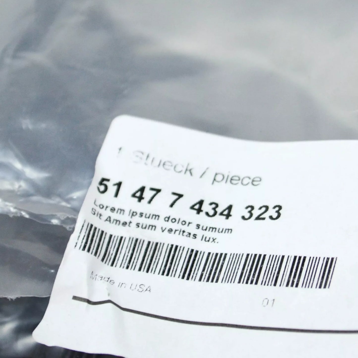 NEW BMW X5 G05 FRONT LEFT INSERT FLOOR COVERING 51477434323 ORIGINAL