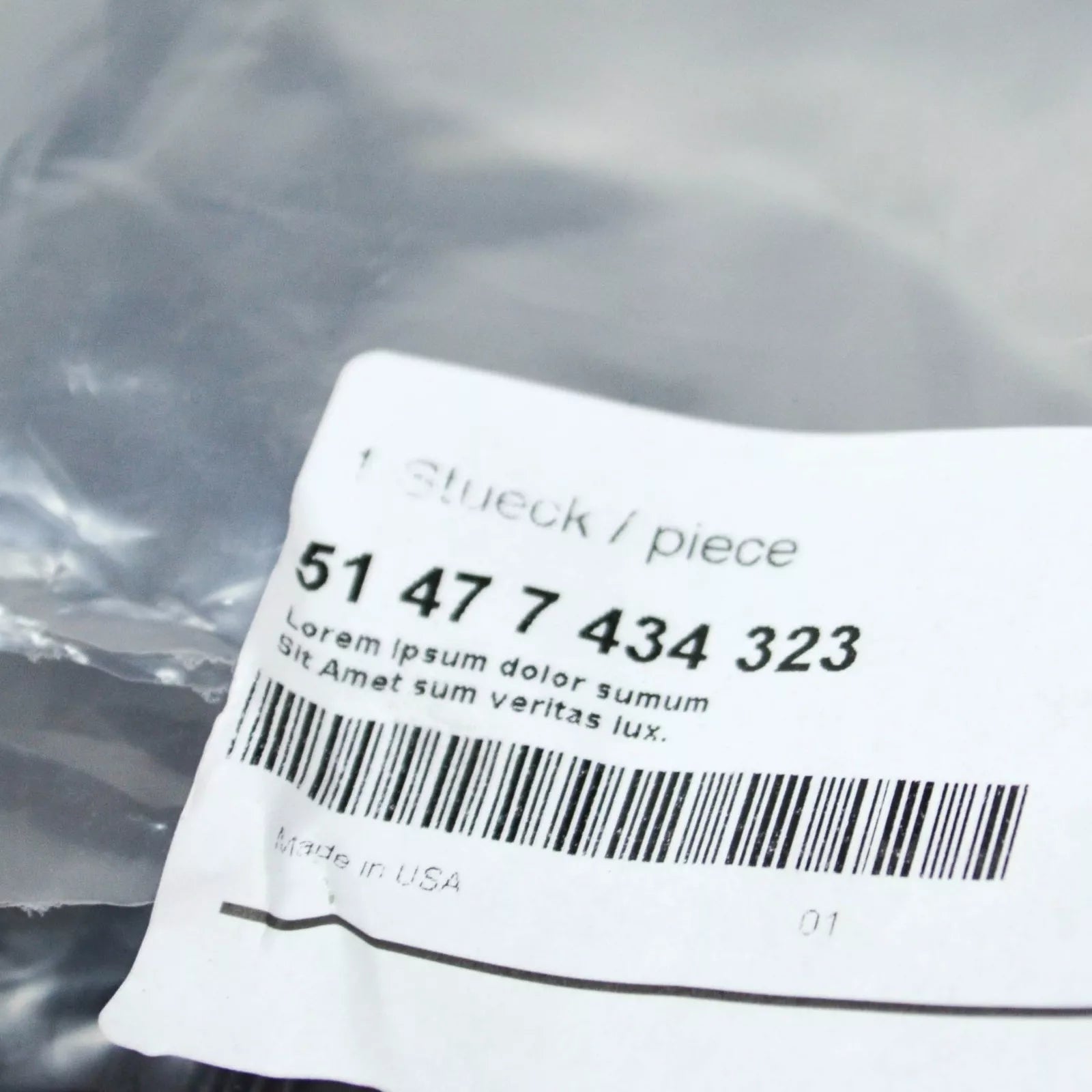 NEW BMW X5 G05 FRONT LEFT INSERT FLOOR COVERING 51477434323 ORIGINAL