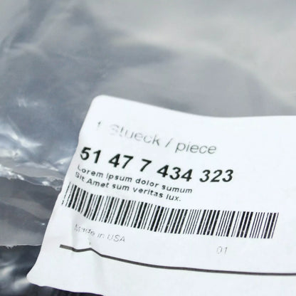 NEW BMW X5 G05 FRONT LEFT INSERT FLOOR COVERING 51477434323 ORIGINAL