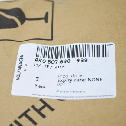 NEW AUDI A6 S6 C8 FRONT RIGHT LOWER BUMPER STRIKER PLATE 4K08076309B9 ORIGINAL