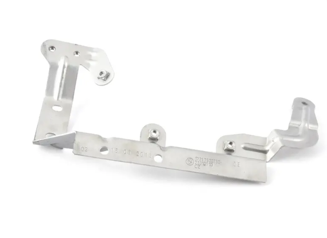 new bmw 2 coupe f22, f87 left hydraulic line bracket 17217628760 7628760