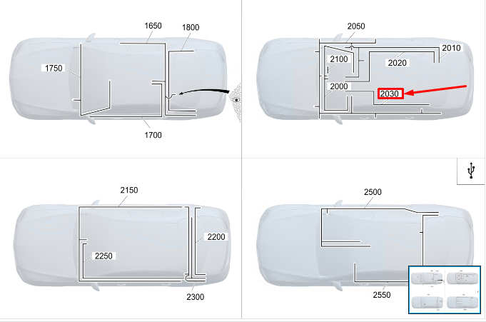 new mercedes-benz s w223 c-pillar antenna amplifier wiring a2235409121 original
