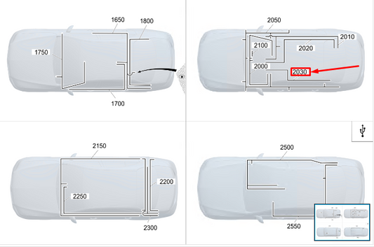 new mercedes-benz s w223 c-pillar antenna amplifier wiring a2235409121 original