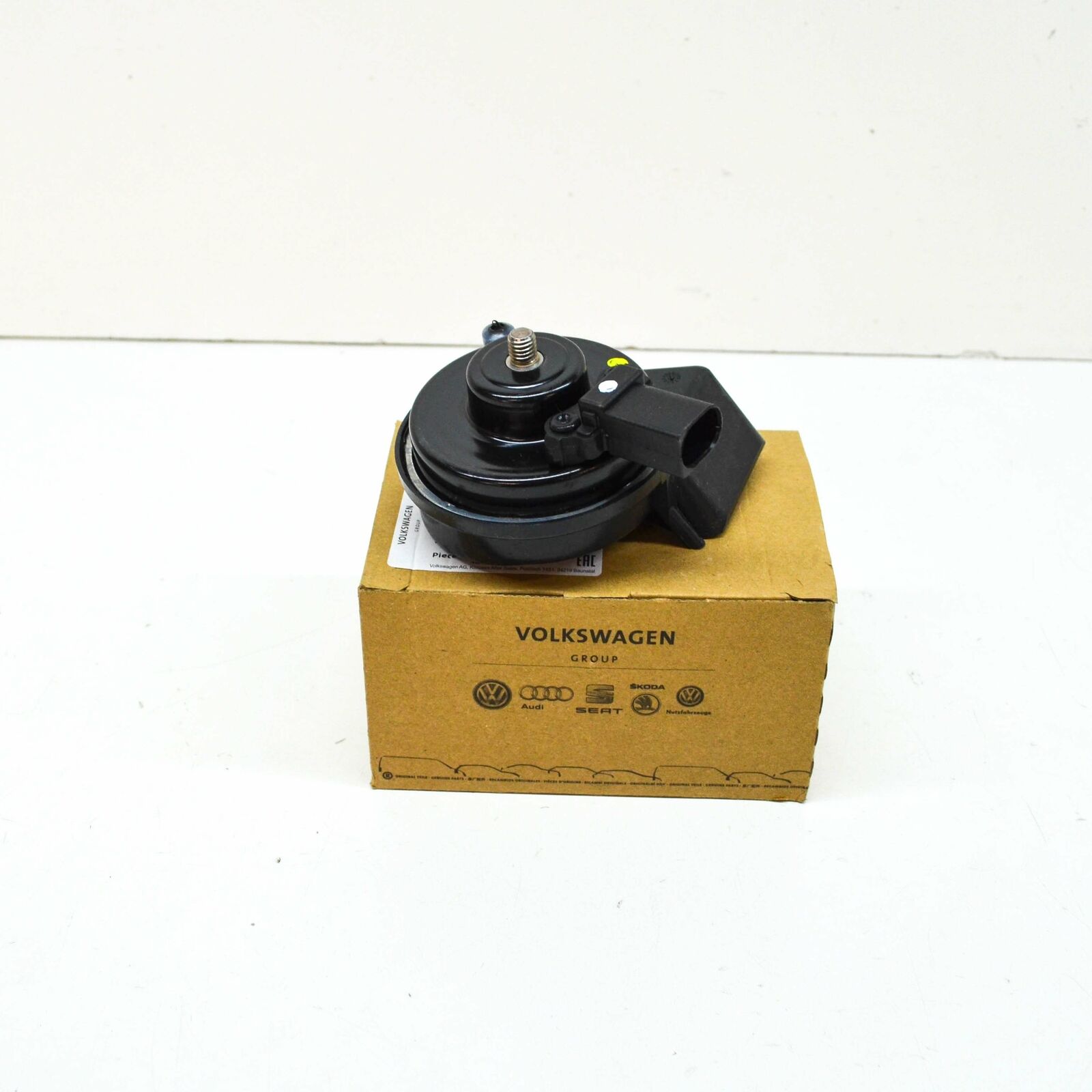 NEW VOLKSWAGEN E-UP HIGH TONE HORN SIGNAL FANFARE 1S0951223A ORIGINAL
