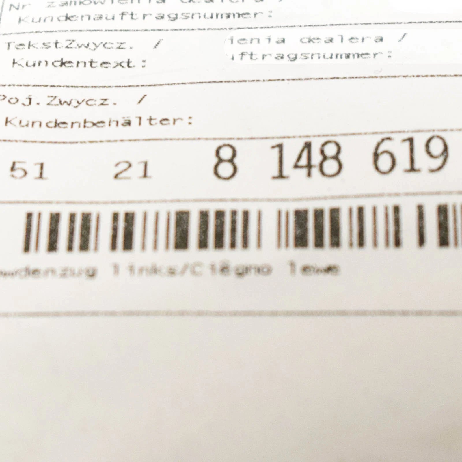 NEW BMW 5 E34 FRONT LEFT DOOR CABLE 51218148619 ORIGINAL