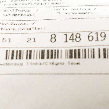 NEW BMW 5 E34 FRONT LEFT DOOR CABLE 51218148619 ORIGINAL