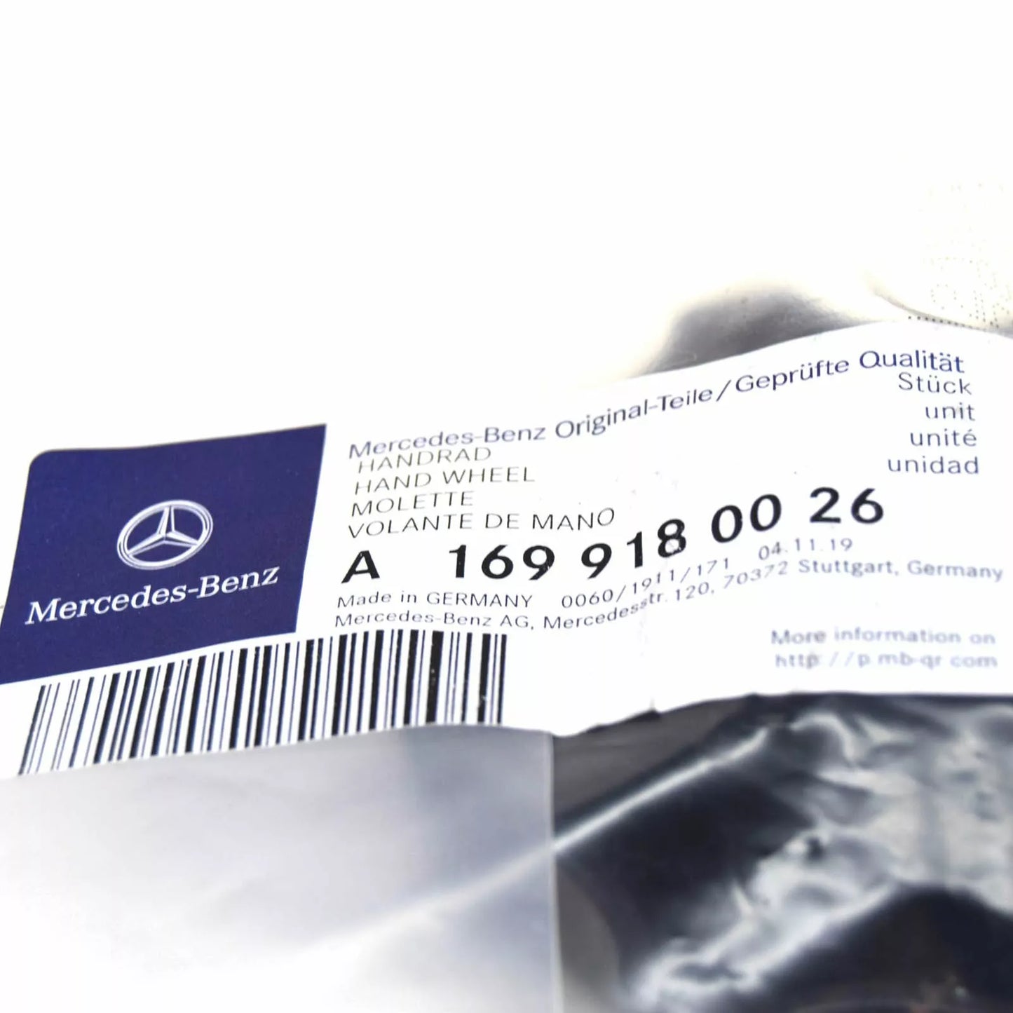 NEW MERCEDES-BENZ A W169 FRONT LEFT SEAT HAND WHEEL A1699180026