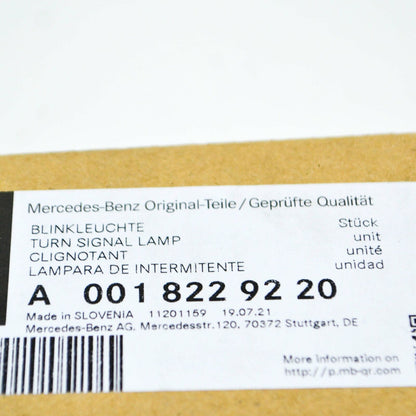 NEW MB SPRINTER 906 FRONT RIGHT MIRROR TURN INDICATOR RHD A0018229220 ORIGINAL