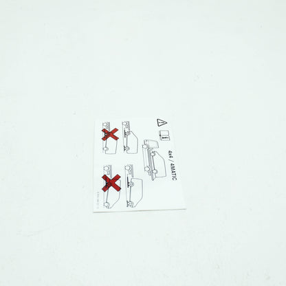 NEW MERCEDES-BENZ VITO FURGON W447 INFORMATION LABEL A9065840213 ORIGINAL