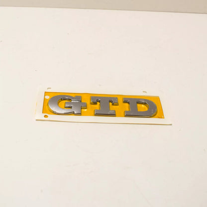 NEW VW GOLF MK7 REAR BOOT LID TRUNK "GTD" EMBLEM BAGDE 5G0853675R2ZZ