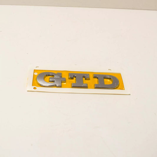 NEW VW GOLF MK7 REAR BOOT LID TRUNK "GTD" EMBLEM BAGDE 5G0853675R2ZZ