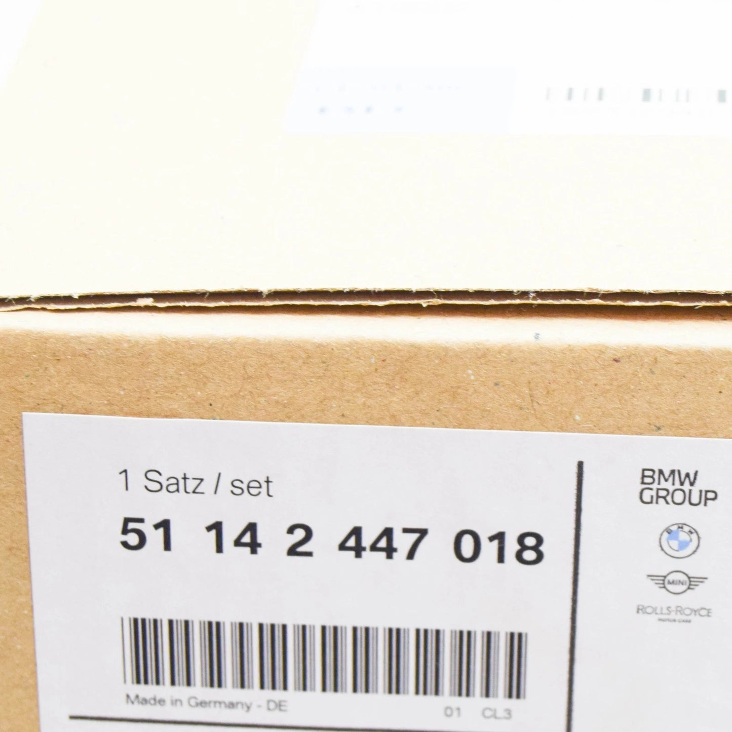 NEW BMW 6 GRAN TURISMO G32 SIDE FOIL APPLICATION TRIM 51142447018 ORIGINAL