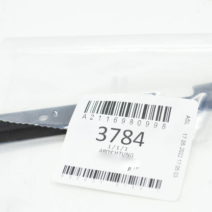 NEW MB E W211 FRONT LEFT ROCKER PANEL MOLDING SEAL A2116980998 ORIGINAL