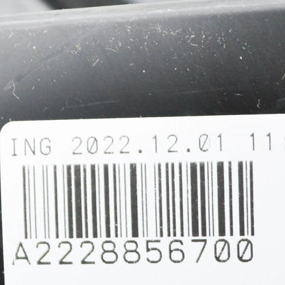 NEW MB S W222 FRONT RIGHT BUMPER INSIDE BASIC MOUNTING A2228856700 ORIGINAL