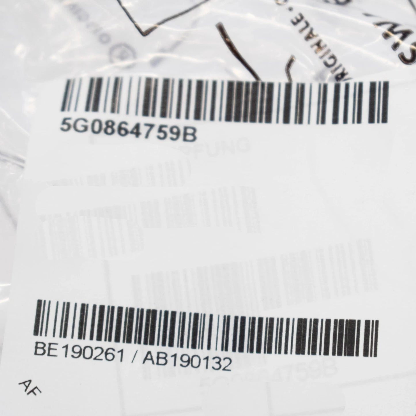 NEW VOLKSWAGEN GOLF MK7 WATER BOX SOUND ABSORBER LEFT 5G0864759B ORIGINAL