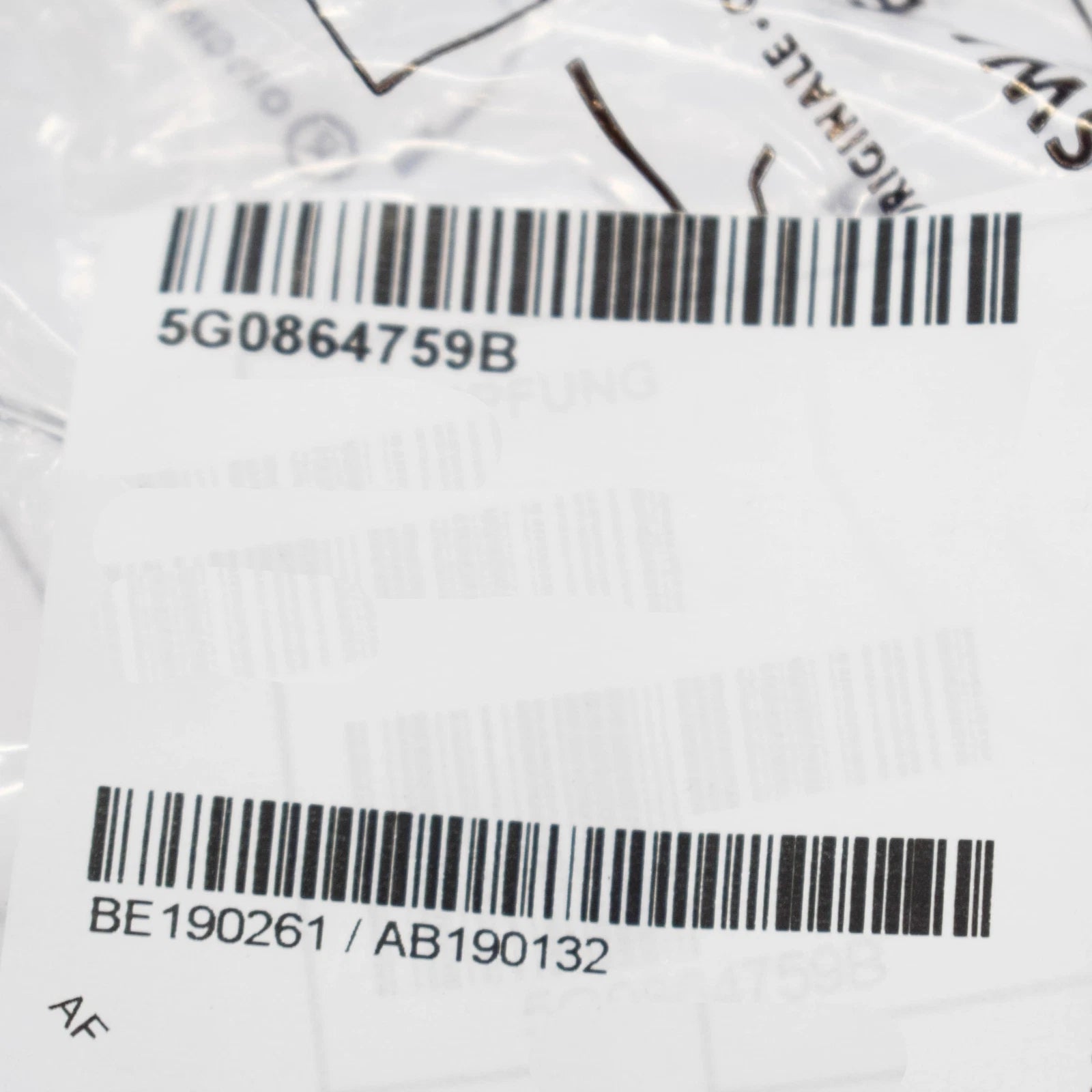 NEW VOLKSWAGEN GOLF MK7 WATER BOX SOUND ABSORBER LEFT 5G0864759B ORIGINAL