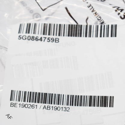 NEW VOLKSWAGEN GOLF MK7 WATER BOX SOUND ABSORBER LEFT 5G0864759B ORIGINAL