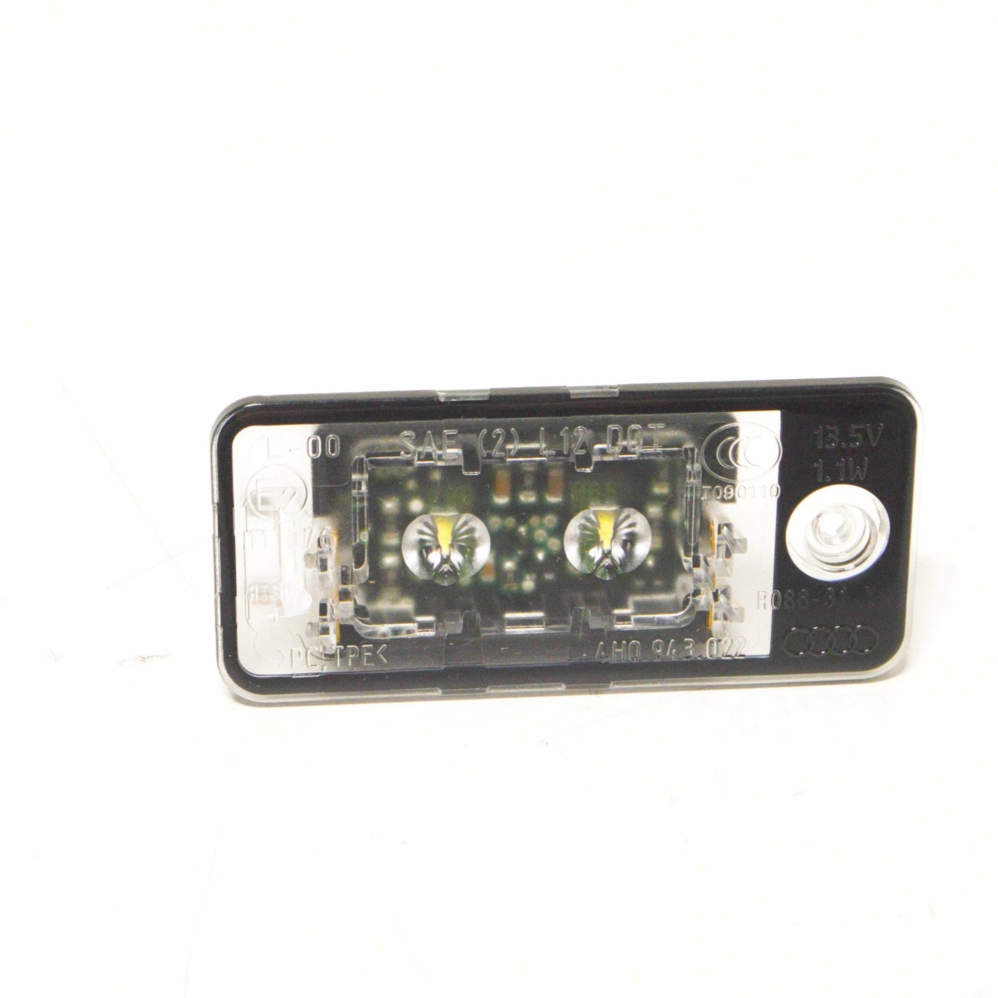 NEW AUDI A8 4H LICENSE NUMBER PLATE RIGHT SIDE LED 4H0943022