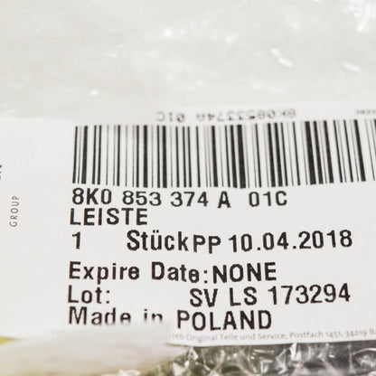 NEW AUDI A4 B8 FRONT RIGHT DOOR SILL PLATE S LINE TRIM 8K0853374A01C ORIGINAL