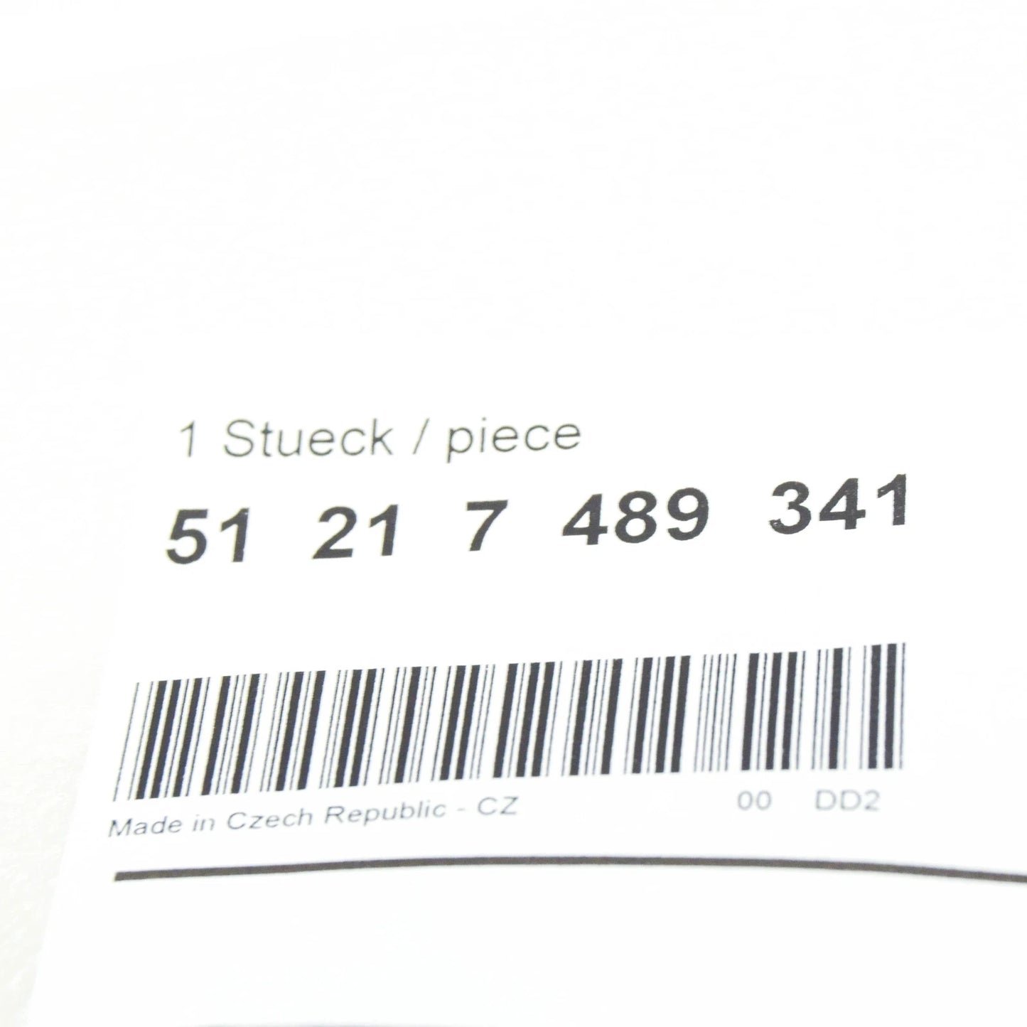 NEW BMW 5 G30 FRONT LEFT DOOR HANDLE PIN COVER 51217489341 7489341 2018 ORIGINAL