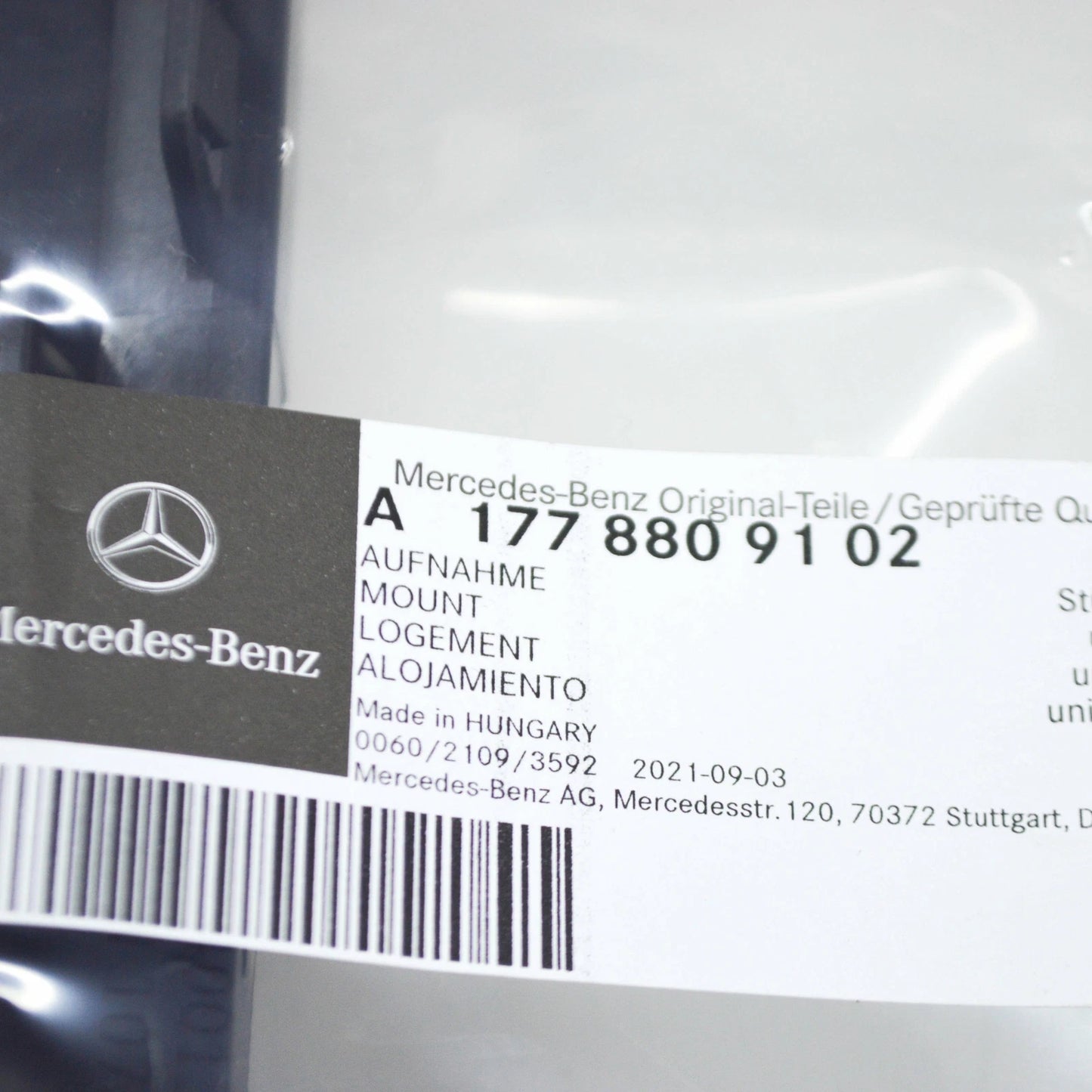 NEW MERCEDES-BENZ A W177 FRONT COOLING RADIATOR FRAME HOLDER A1778809102