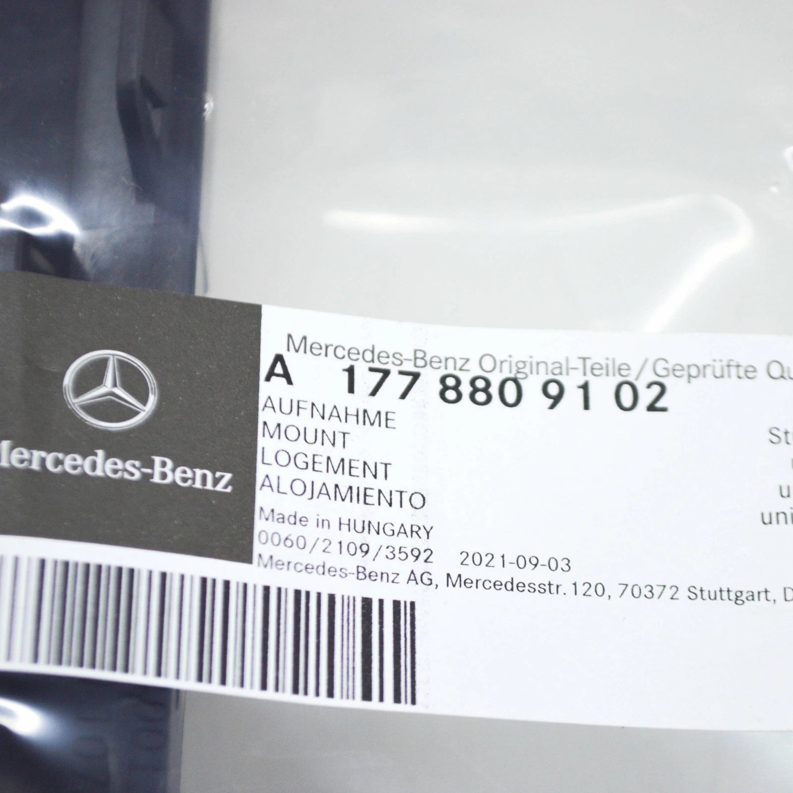 NEW MERCEDES-BENZ A W177 FRONT COOLING RADIATOR FRAME HOLDER A1778809102