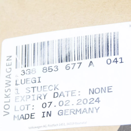 NEW VW ARTEON 3H FRONT LOWER CENTER BUMPER GRILLE 3G8853677A041 ORIGINAL