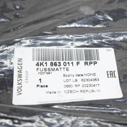 NEW AUDI A6 C8 RS FLOOR MAT SET LHD 4K1863011FRPP ORIGINAL