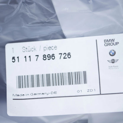 NEW BMW 1 E88 M FRONT BUMPER LICENSE PLATE 51117896726 ORIGINAL