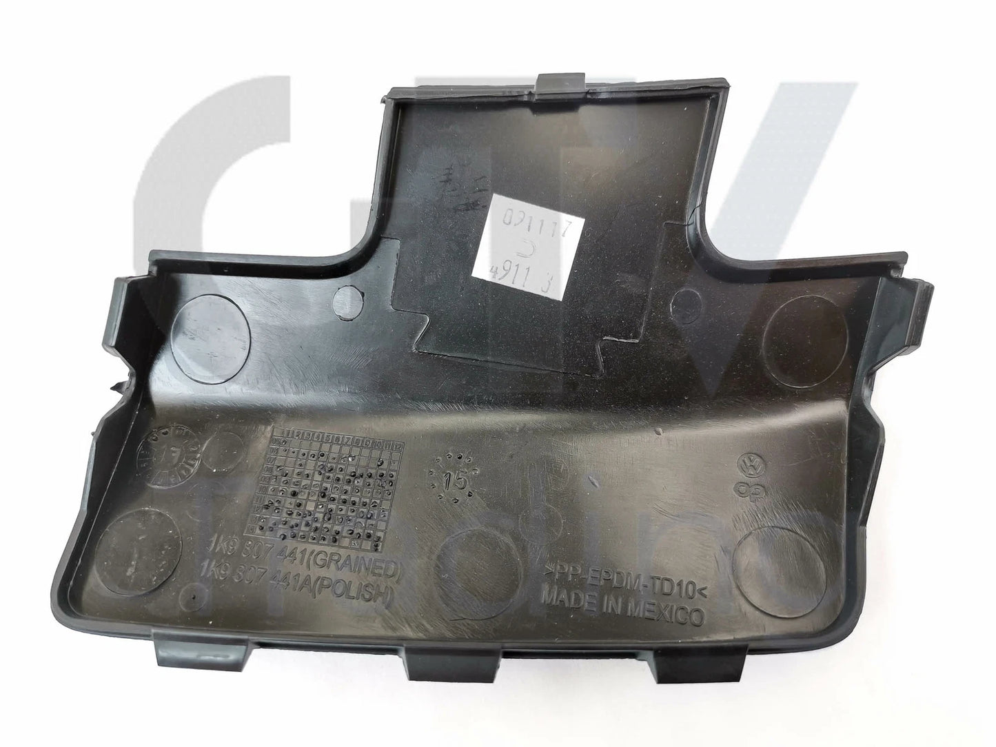 NEW VOLKSWAGEN GOLF 07-14 PRIMED COVER FOR TOWING EYE 1K9807441GRU