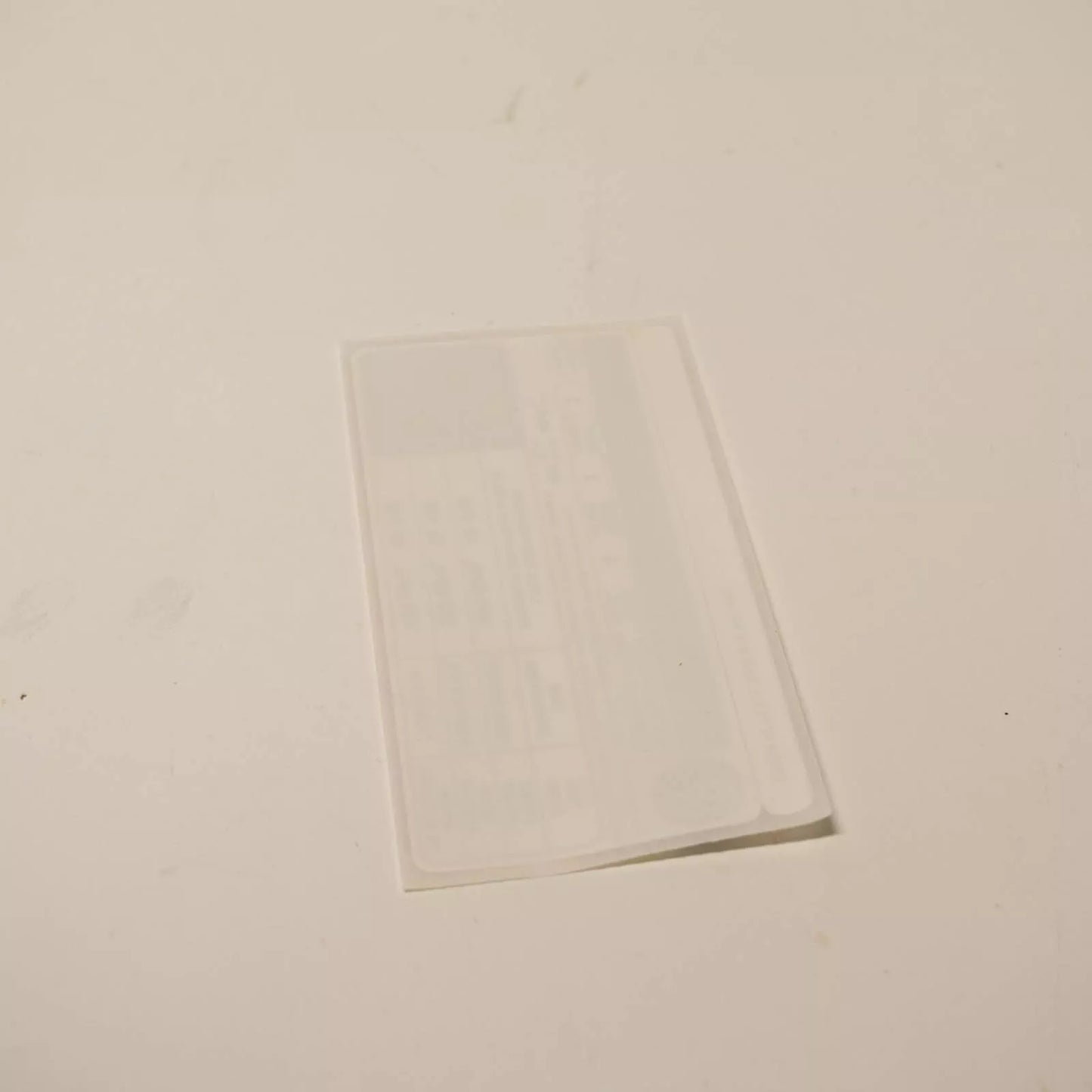 NEW AUDI A5 SPORTBACK 8W6 TIRE LABEL 8W8010502BQ ORIGINAL