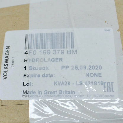 NEW AUDI A6 C6 LEFT SIDE ENGINE ELECTRIC HYDRO-MOUNTING 4F0199379BM ORIGINAL