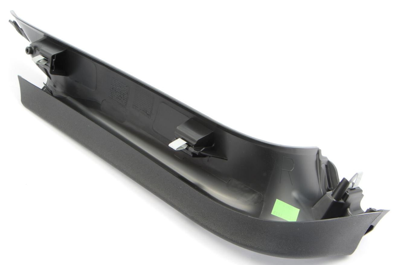 new vw tiguan mk1 right rear window frame trim 5n0867704b82v original