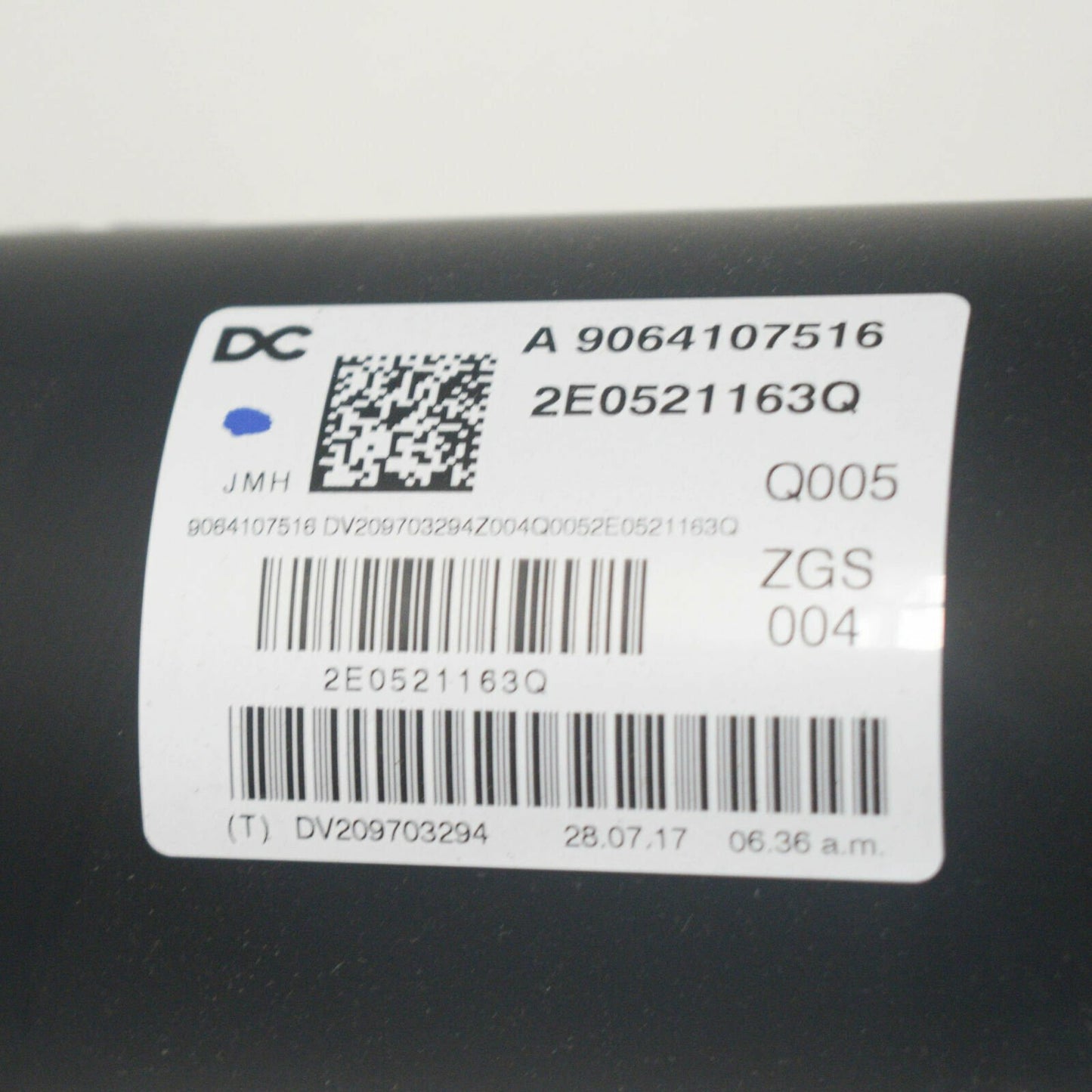 new mercedes-benz sprinter 906 propshaft cardan a9064107516 original