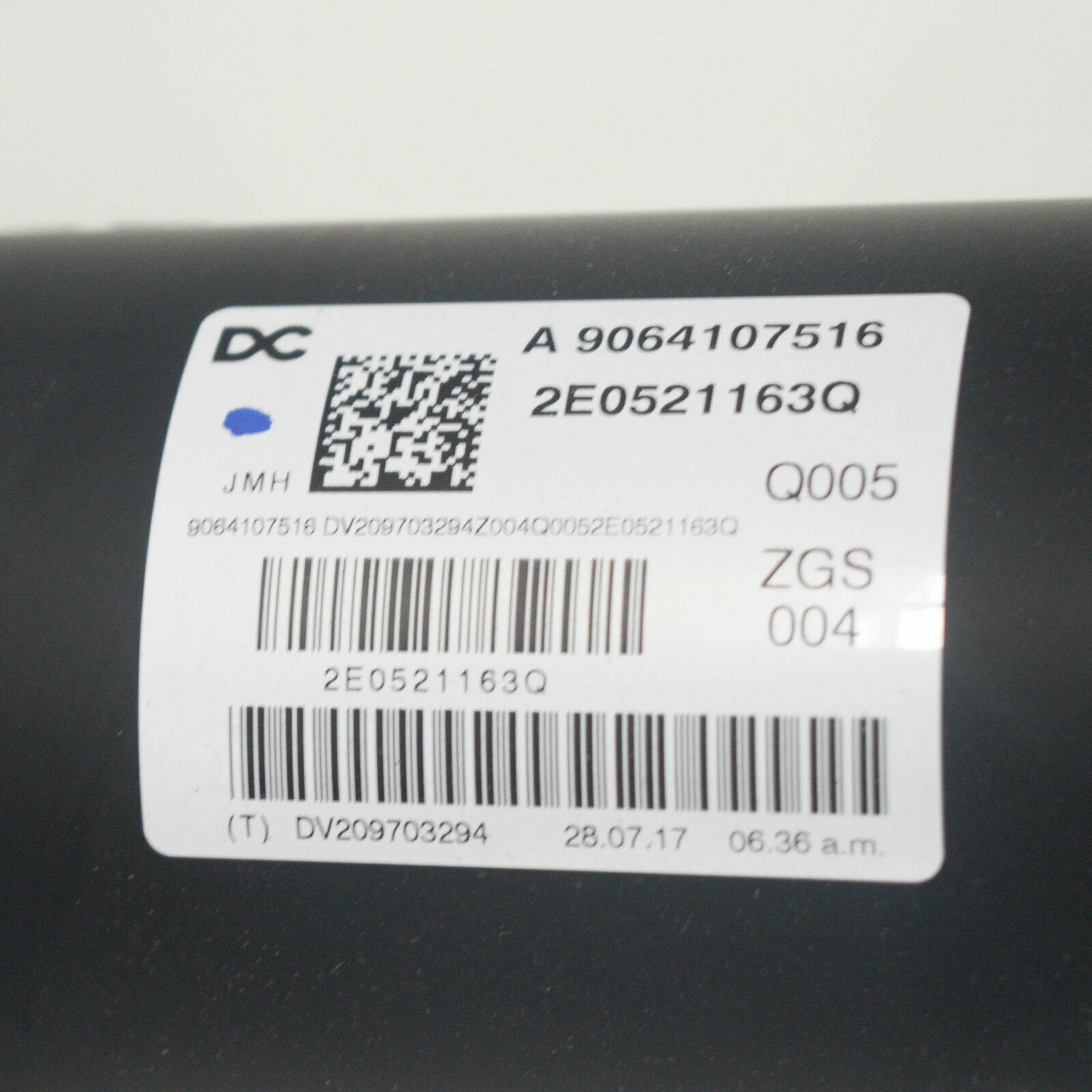 new mercedes-benz sprinter 906 propshaft cardan a9064107516 original