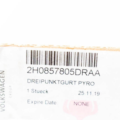 NEW VW AMAROK 2H FRONT LEFT THREE-POINT SEATBELT 2H0857805DRAA ORIGINAL