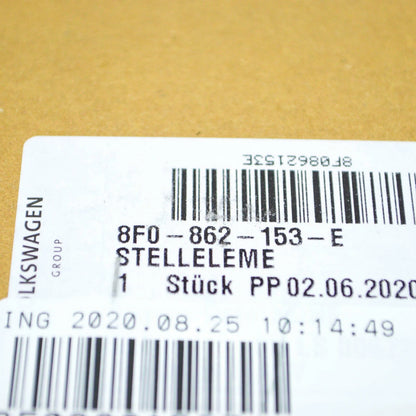 NEW AUDI A5 CONVERTIBLE 8F7 FUEL DOOR LOCK ACTUATOR 8F0862153E