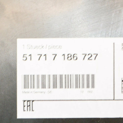 NEW BMW 5 F10 FRONT LEFT WHEEL HOUSING LINER FRONT PART 51717186727 ORIGINAL