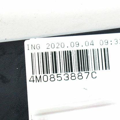 NEW AUDI Q7 4M FRONT BUMPER LEFT STONE DEFLECTOR 4M0853887C ORIGINAL