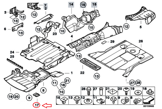 new bmw 3 e46 oil sump drain plug access cover flap 51718197932 original