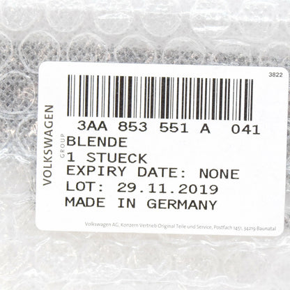 NEW VW PASSAT B7 R-LINE FRONT BUMPER VENT GRILLE TRIM 3AA853551A041