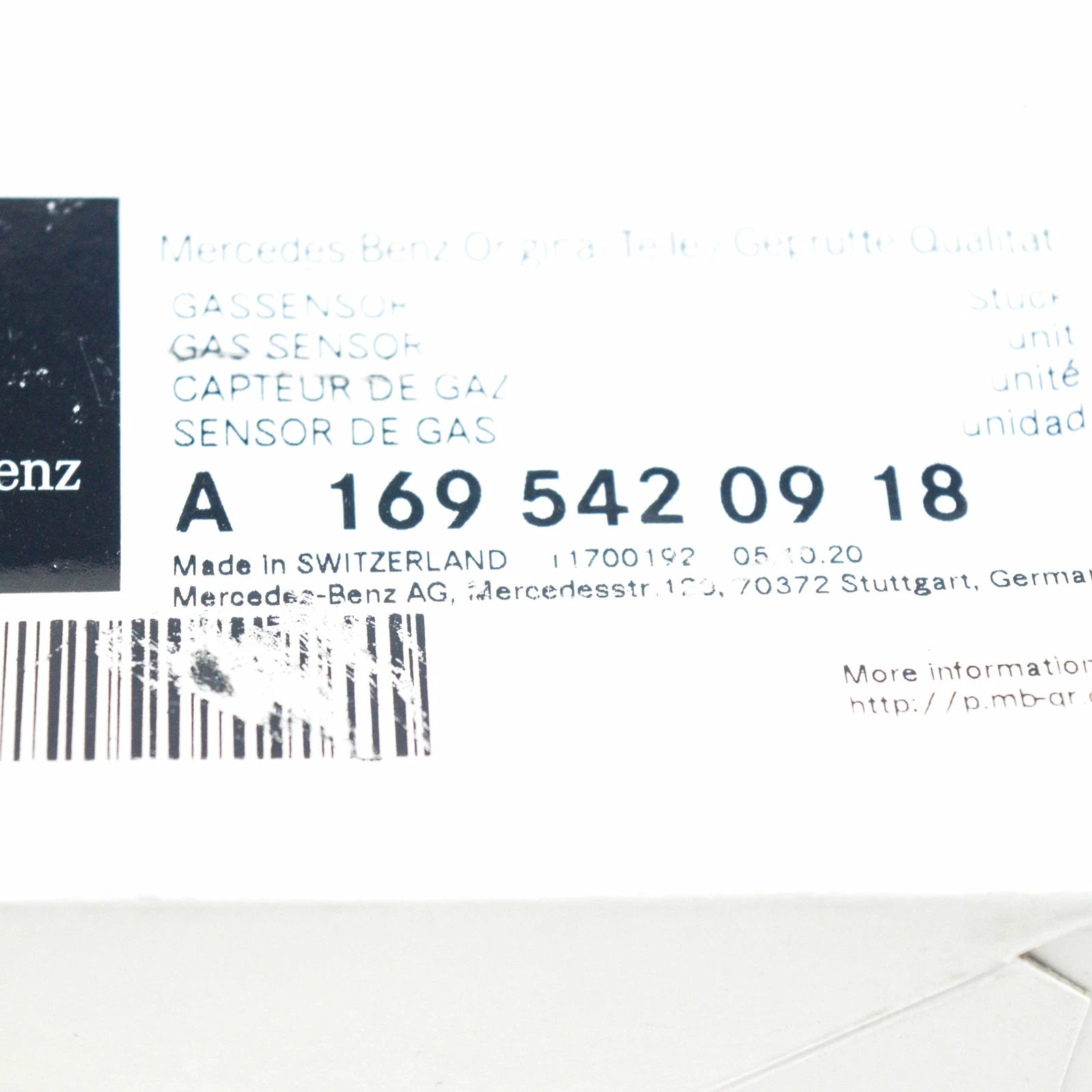 NEW MERCEDES-BENZ A W169 AIR QUALITY SENSOR A1695420918