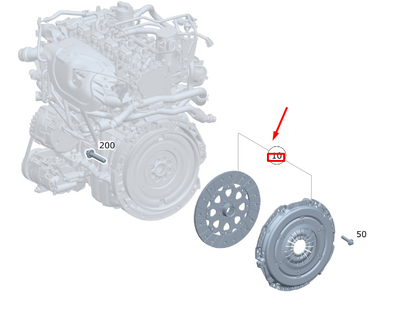 new mercedes-benz glb x247 clutch kit a2472500000 original