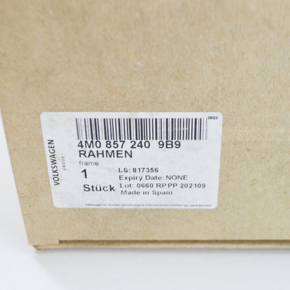 NEW AUDI Q7 4M FRONT RIGHT DOOR MIRROR FRAME 4M08572409B9 ORIGINAL