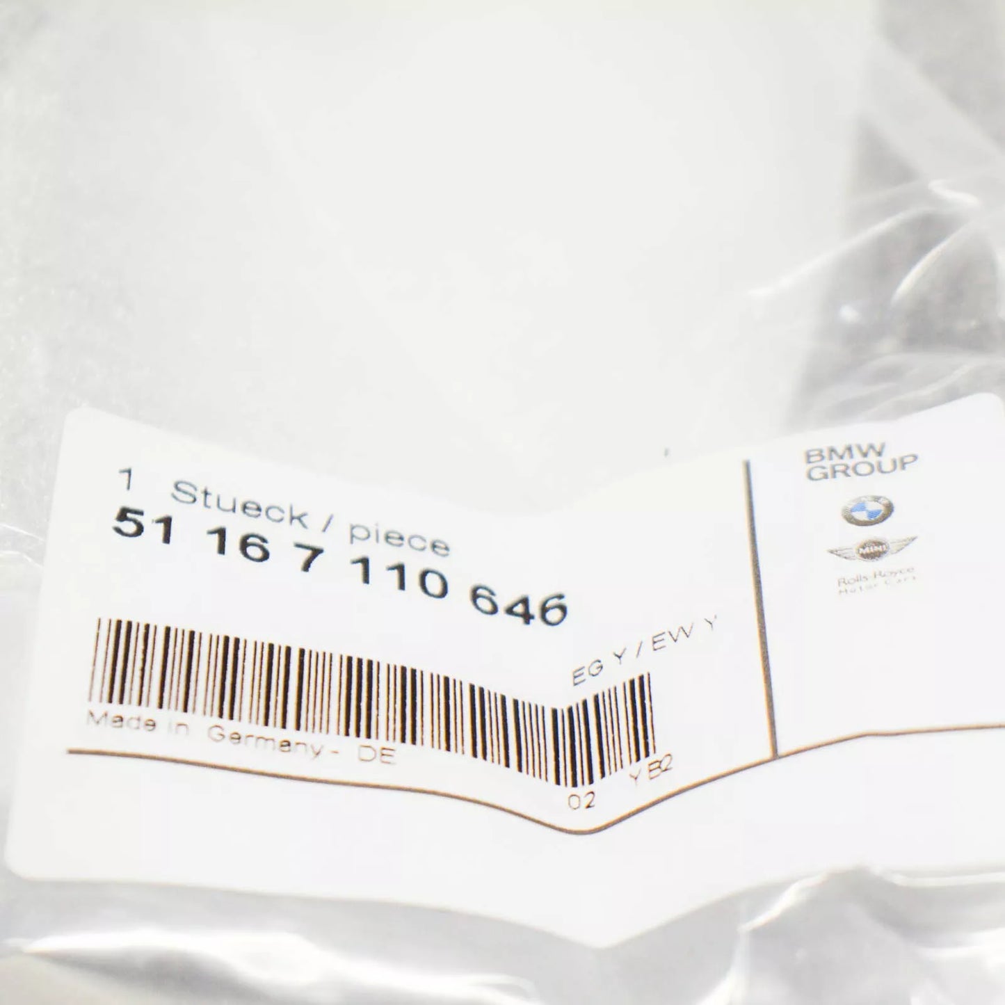 NEW BMW 3 E46 CENTRE CONSOLE TELEPHONE INSERT 51167110646 7110646